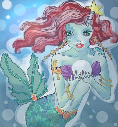 mermaid color 1